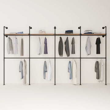 KIM DOUBLE 4 OAK – 4 hyllyä