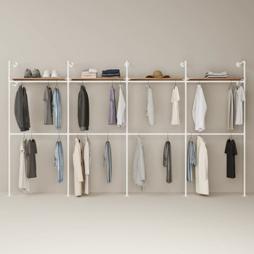 KIM DOUBLE 4 OAK – 4 hyllyä