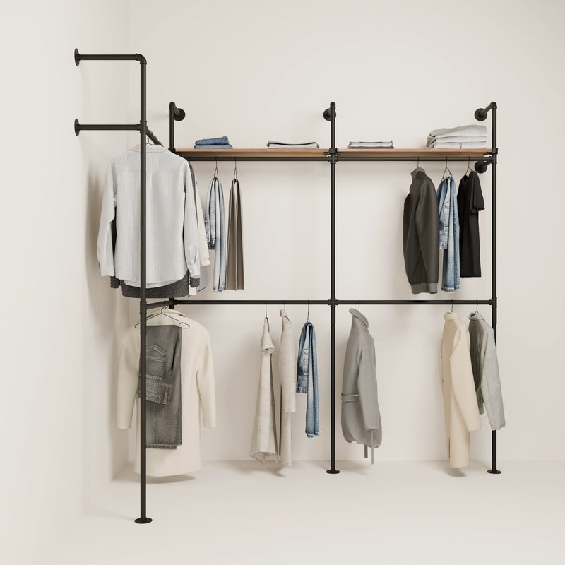 KIM EDGE DOUBLE 3 OAK – 2 hyllyä