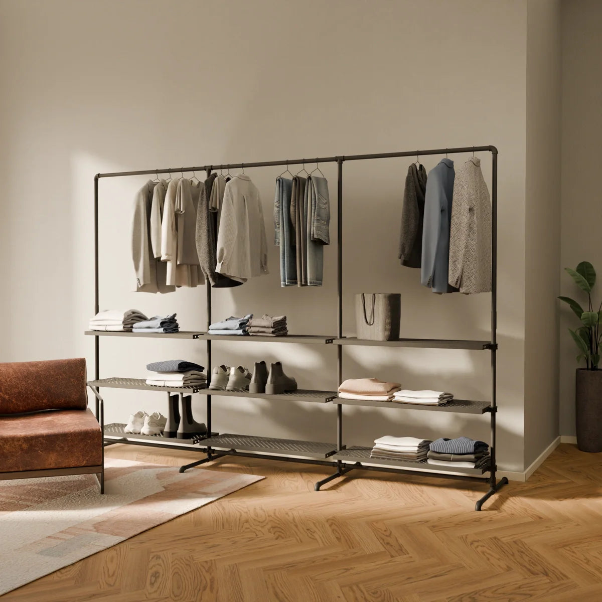 LAS 3 METAL – 9 shelves