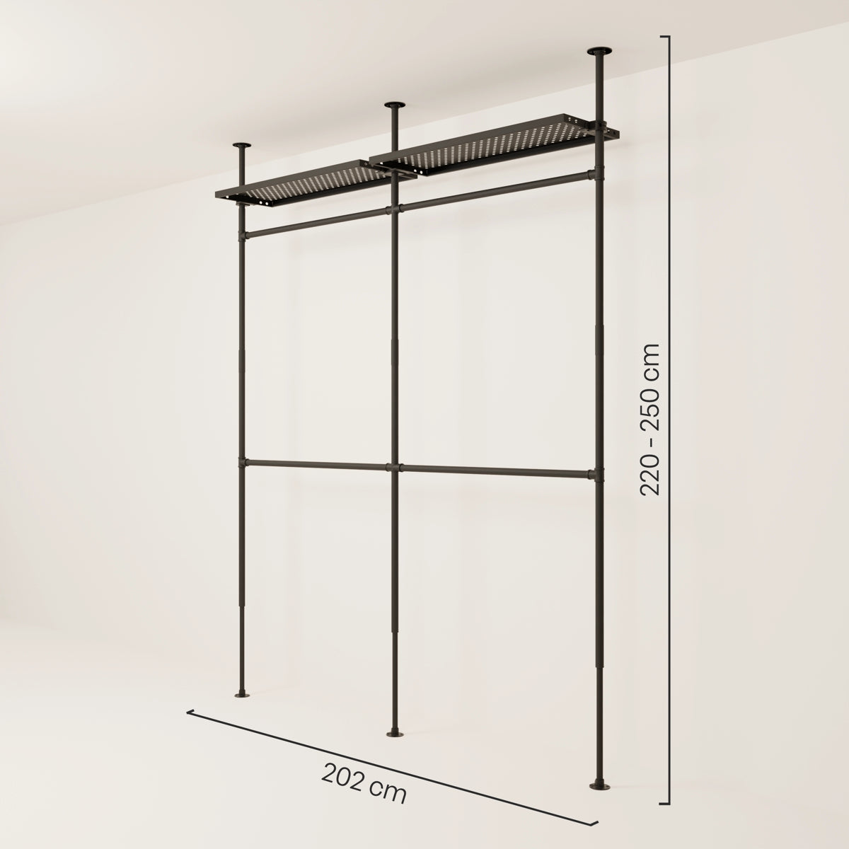 LOFT 2 METAL – 2 prateleiras