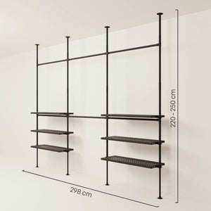 LOFT 3 METAL – 6 prateleiras abaixo