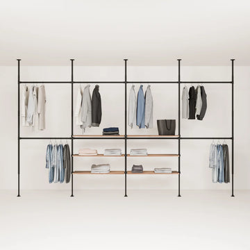 LOFT 4 OAK – 6 hyllyä keskellä