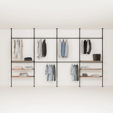 LOFT 4 OAK – 6 ulkoista hyllyä