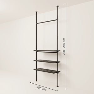 LOFT 1 METAL – 3 prateleiras