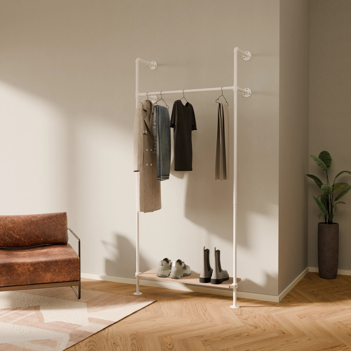 KIM 1 OAK – 1 alahylly | valkoinen