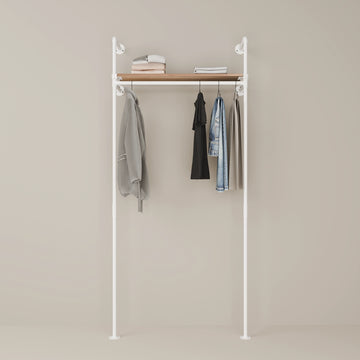 KIM 1 OAK – 1 ylähylly | valkoinen