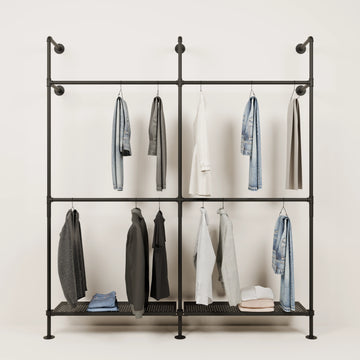 KIM DOUBLE 2 METAL – 2 hyllyä pohjassa