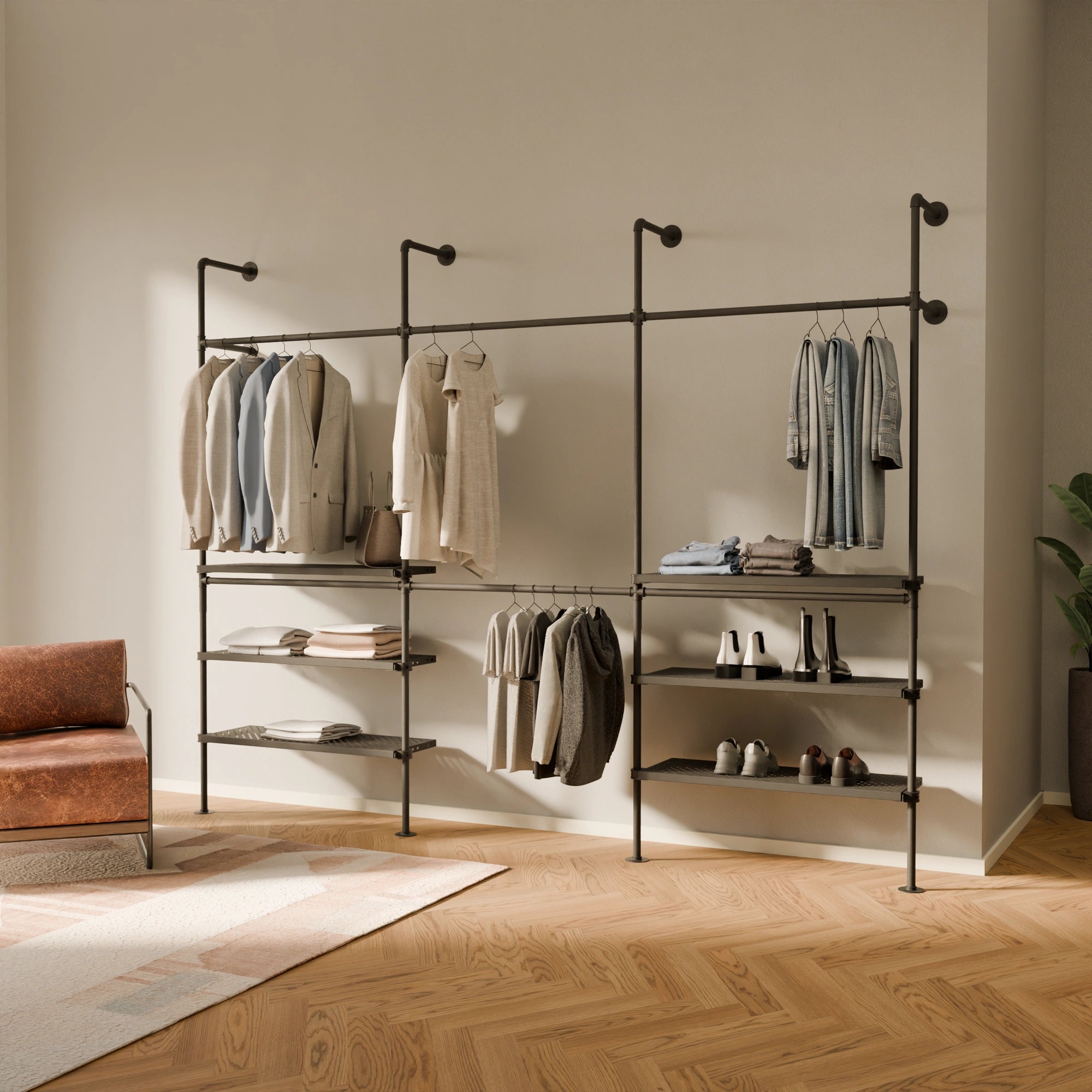 KIM DOUBLE 3 METAL – 6 external shelves