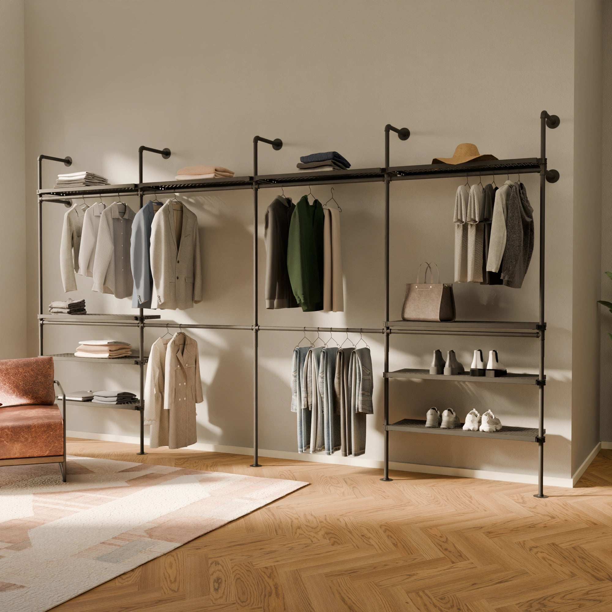 KIM DOUBLE 4 METAL – 10 hyllyä ylhäällä