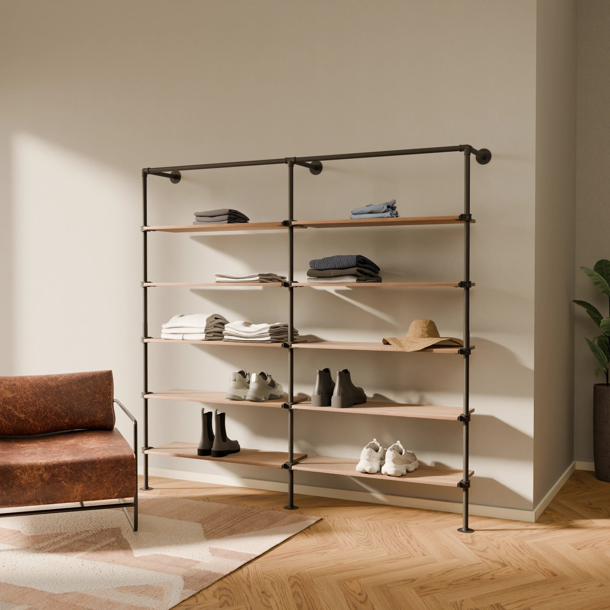 TIM 2 OAK – 10 hyllyä