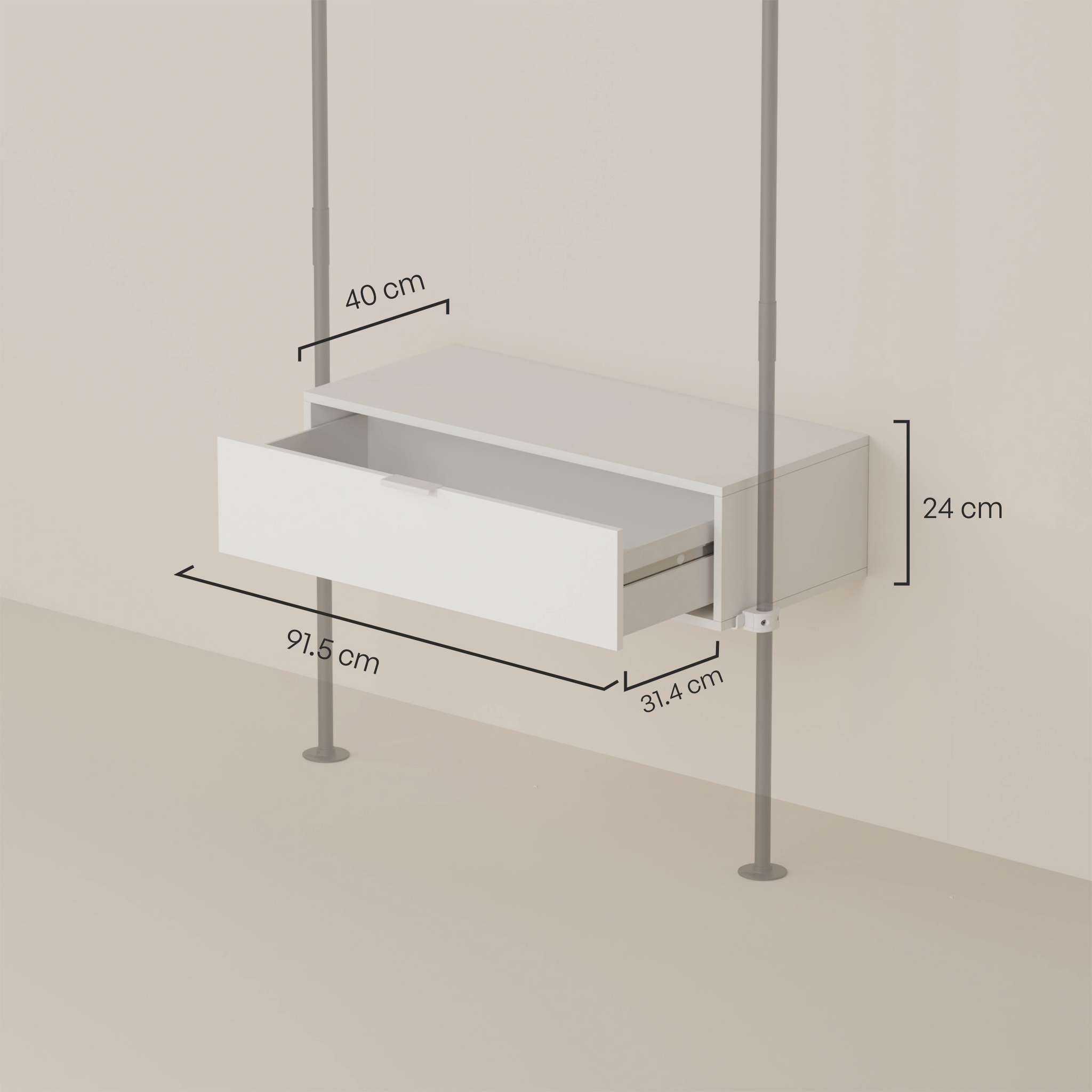LIV 1 – Lipasto | 1 laatikko ripustettavaksi sisään